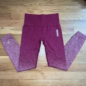 gymshark ombré leggings